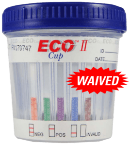 ECO II Cup - one-step drug screen test - WAIVED