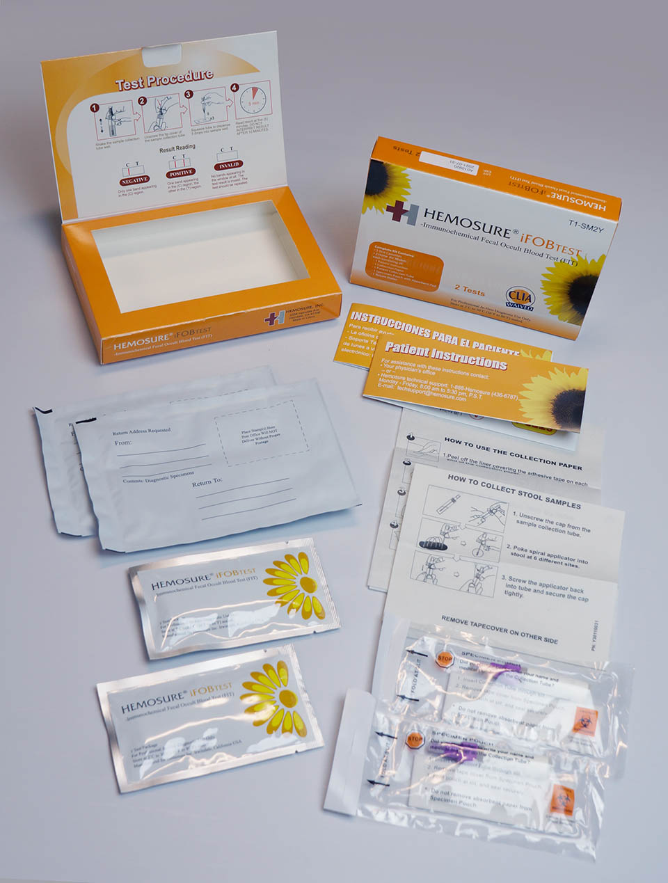 Hemosure® OneStep iFOB (FIT) Carolina Liquid Chemistries