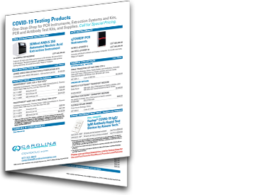CLC-COVID-19 Testing One-Stop-Shop brochure graphic