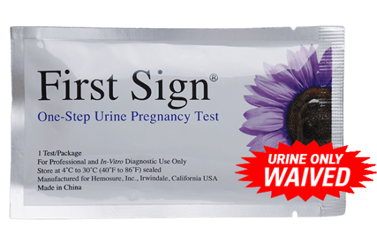 First Sign One-Step Urine Pregnancy Test - Urine Only Waived