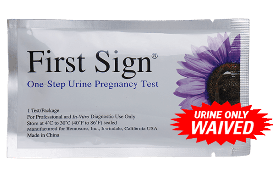 First Sign One-Step Urine Pregnancy Test - Urine Only Waived First Sign One-Step Urine Pregnancy Test - Urine Only Waived