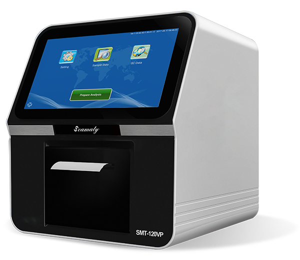 SMT-120VP Multifunctional Automatic Biochemistry Analyzer for Veterinary Use Seamaty SMT-120VP Veterinary Chemistry Analyzer