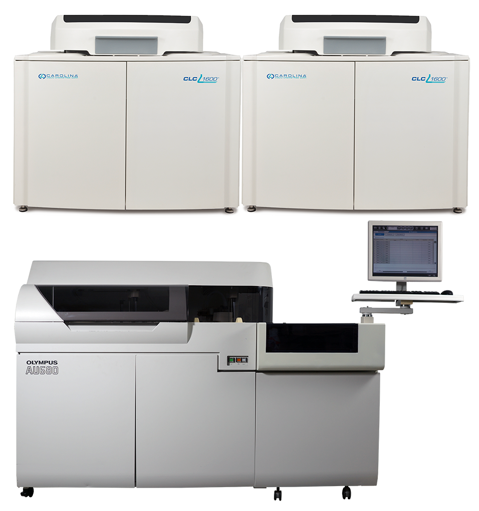 CLC1600 AU680 size comparison CLC1600 to AU680 size comparison