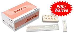 Sienna COVID-19 Antigen Rapid Test box contents