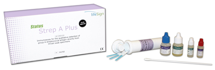 Status Strep A Plus rapid test kit