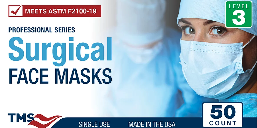 TMS-Pro-Surgical-Mask-box Professional Surgical Mask - Made in the USA