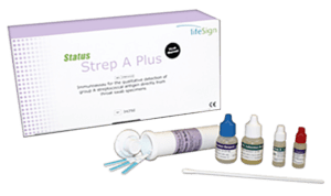 Status Strep A Plus rapid test kit