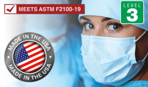 ASTM Level 3 Surgical Masks - Made in the USA