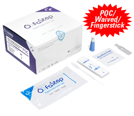 Fastep by Azure Biotech COVID-19 IgG/IgM Rapid Test Cassette