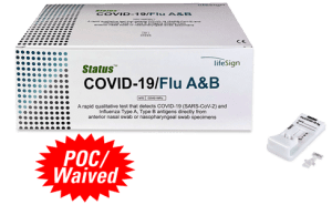 Status Covid/Flu AB Rapid Test (Emergency Use Authorized)