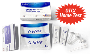 Fastep COVID-19 Antigen Home Test - 2 pack product contents