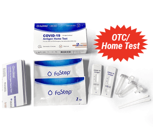 Fastep COVID-19 Antigen Home Test - 2 pack product contents