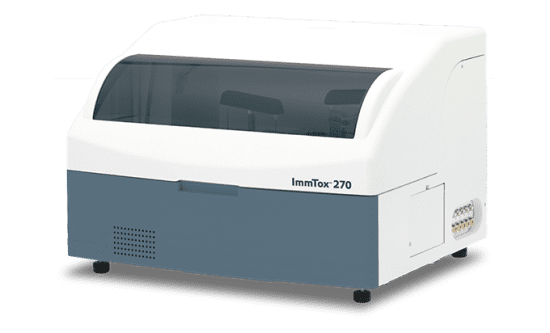 ImmTox c270 benchtop clinical chemistry analyzers with reagents from Carolina Liquid Chemistries