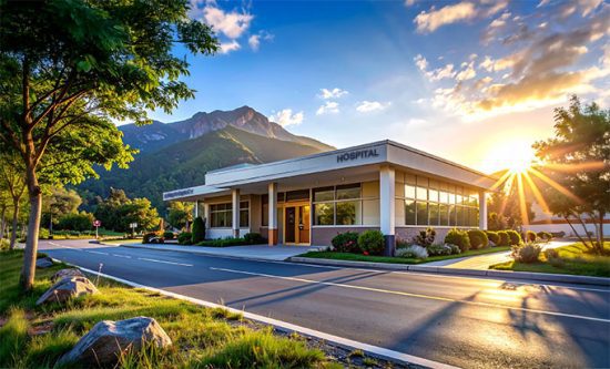 Small/Rural/Critical Access hospital in mountainous country