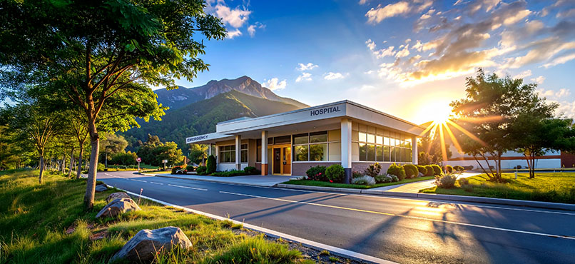 Small-rural-hospital-806px Small/Rural/Critical Access hospital in mountainous country